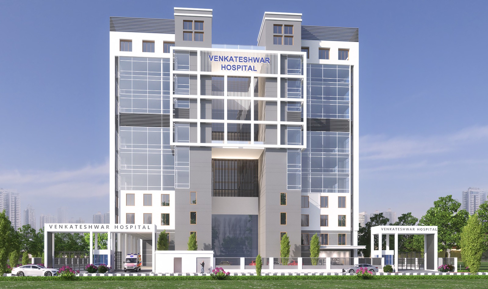 Hospital building